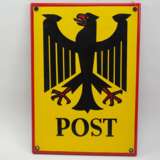 Postamt/ Bundespost Adler, Emailleschild. - фото 1