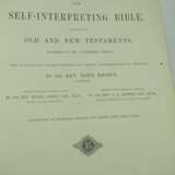 Alte Bibel: Brown's Self-Interpreting Bible. - Foto 4