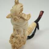 Konv. alte Pfeifen, u.a. Meerschaumkopf Orientale u. Liebespaar. - photo 9