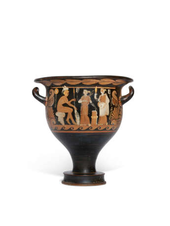 A CAMPANIAN RED-FIGURED BELL-KRATER - photo 1