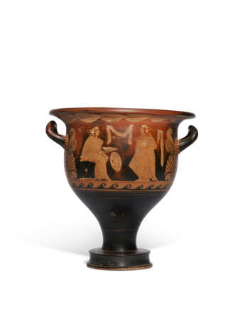 A CAMPANIAN RED-FIGURED BELL-KRATER - фото 2