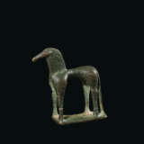 A GREEK BRONZE HORSE - photo 2