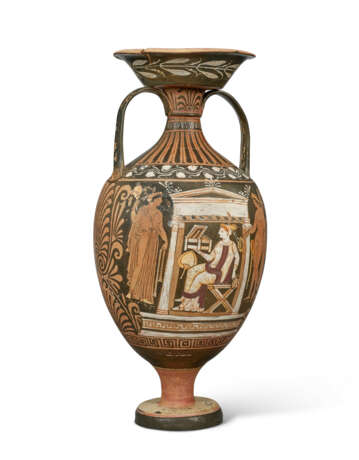 AN APULIAN RED-FIGURED AMPHORA - photo 4