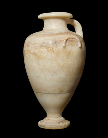 A GREEK BANDED ALABASTER HYDRIA - Foto 1