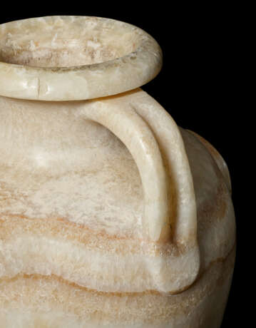 A GREEK BANDED ALABASTER HYDRIA - Foto 6