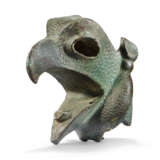 A GREEK BRONZE GRIFFIN PROTOME - photo 3