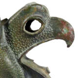 A GREEK BRONZE GRIFFIN PROTOME - photo 4