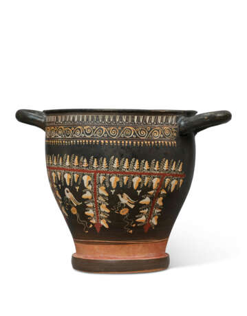 AN APULIAN GNATHIA-WARE SKYPHOS - photo 3