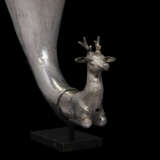 AN EAST GREEK PARCEL GILT SILVER RHYTON - фото 5