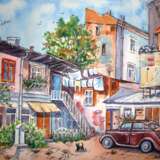 Одесские дворики Watercolor paper Watercolor Акварельная живопись Cityscape Ukraine 2023 - photo 1