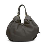 A BROWN MAHINA LEATHER XL SURYA BAG WITH GOLD HARDWARE - Foto 4