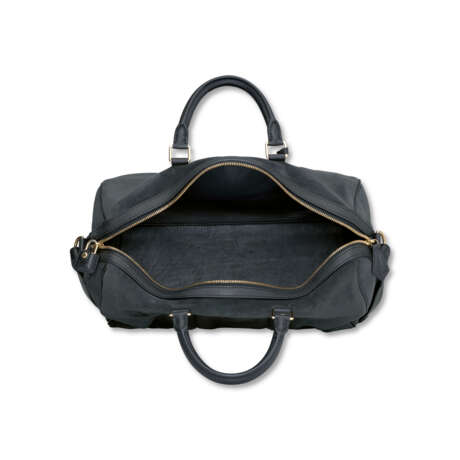 A LIMITED EDITION BLACK SUEDE & CALFSKIN LEATHER SOFIA COPPOLA BAG WITH GOLD HARDWARE - photo 6