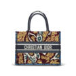 MULTICOLOR PAISLEY MEDIUM EMBROIDERED CANVAS BOOK TOTE - Аукционные цены