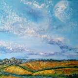 Между небом и землей 3 Leinwand auf dem Hilfsrahmen Acryl Impressionismus Landschaftsmalerei минск 2023 - Foto 1