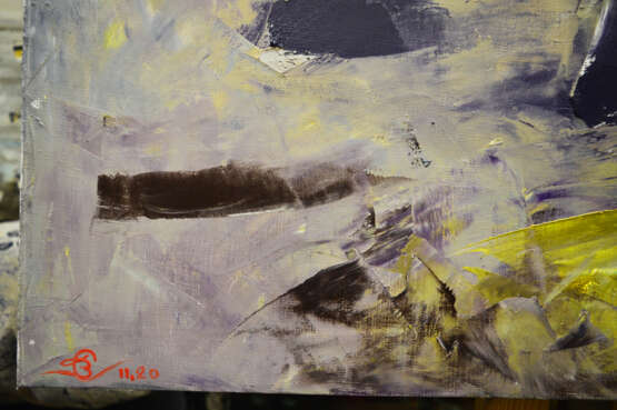 Бой с тенью Canvas Oil paint Abstract Expressionism Landscape painting Russia 2020 - photo 2