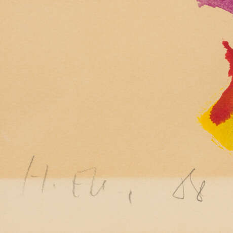 EBERSBACH, HARTWIG (b. 1940), 2 abstract watercolors from "Kaspars Tagebuchblätter", - фото 4