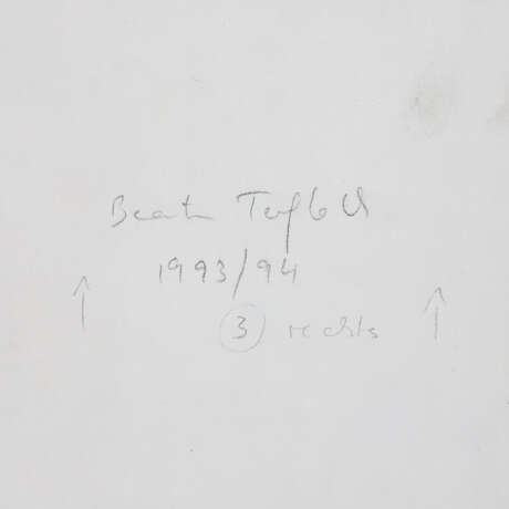 TERFLOTH, BEATE (b. 1958), 'Takhti', 1993/1994, - Foto 4