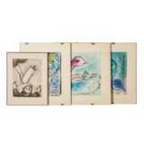 CHAGALL, MARC and AFTER Chagall (1887-1985), 4 prints, - Foto 1
