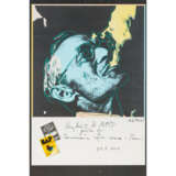 ANDY, WARHOL (1928-1987) "Hermann Hesse" 1986 - Foto 1