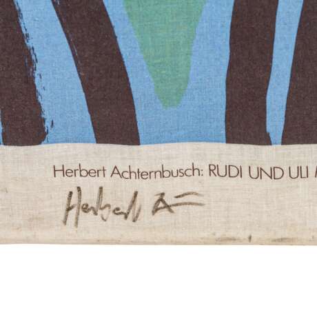 ACHTERNBUSCH, HERBERT (1938-2022), "Rudi und Uli machen was mit", - Foto 4