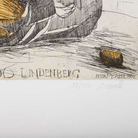 GRAPHIC PORTFOLIO, IN THE ROCK'N ROLL ARENA. SMALL PICTURE GALLERY FOR UDO LINDENBERG, - фото 4