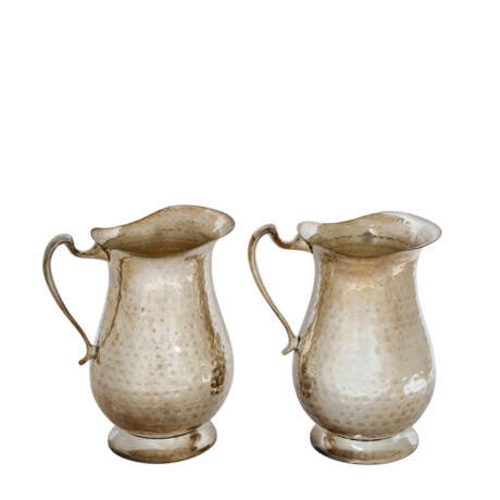 FINK "Two water jugs with hammered decoration". - Foto 4