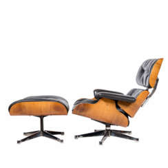 RAY & CHARLES EAMES "Lounge Chair with Ottoman"