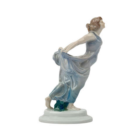 ROSENTHAL figurine 'Wind bride', brand from 1916. - фото 4