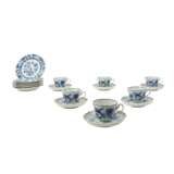 MEISSEN 22-piece coffee service 'Onion pattern', 1st and 2nd choice, 20th century. - photo 4
