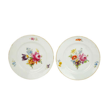 MEISSEN MARCOLINI two plates, 1774-1814, - Foto 1
