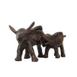 ARETZ, KURT (1934-2014), "Pair of young elephants", - photo 1