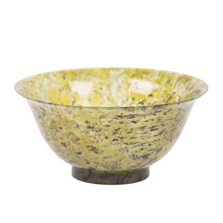 Bowl made of jade nephrite. CHINA, - photo 1