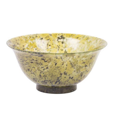 Bowl made of jade nephrite. CHINA, - фото 2