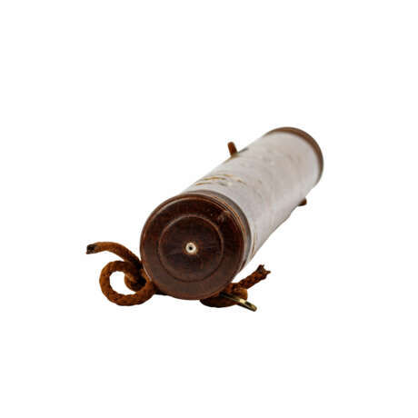 Large wooden opium pipe. CHINA, - фото 10