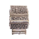 3 richly decorated boxes made of silver. ORIENT and ASIA, 20th c.: - Foto 13