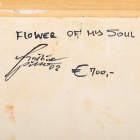 SPILLER, CHRISTINE (20th/21st c.), "Flower of my soul," 2003, - photo 6