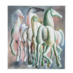 MEINHARD, FRIEDRICH (also Fritz, 1910-1997), "Horses," 1966,