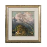 STIRNER, KARL (1882-1943), "Rainbow over landscape in thunderstorm mood", - Foto 2