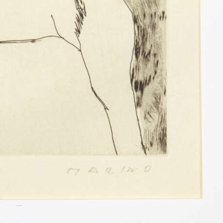 MARINI, MARINO (1901-1980), "Figurative Composition", - Foto 3
