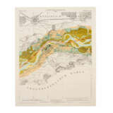 CARTE ABOUT THE RIVER OF THE RHEIN from Basel to Lauterburg, facsimile, - Foto 4