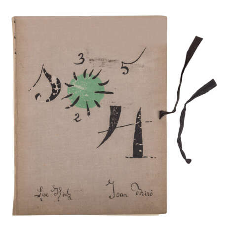 LISE HIRTZ & JOAN MIRÓ (Miró: 1893-1983), "Il était une petite pie", - photo 2