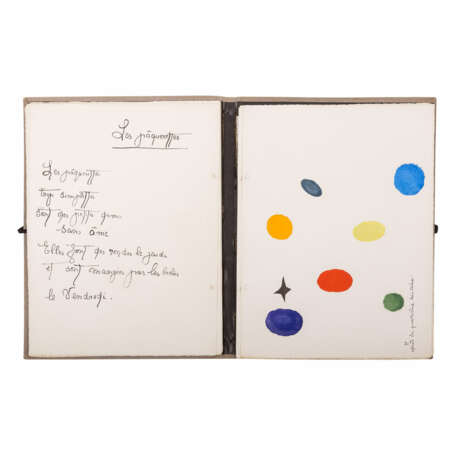LISE HIRTZ & JOAN MIRÓ (Miró: 1893-1983), "Il était une petite pie", - фото 3