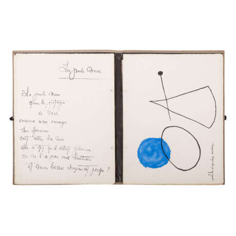 LISE HIRTZ & JOAN MIRÓ (Miró: 1893-1983), "Il était une petite pie", - Foto 4