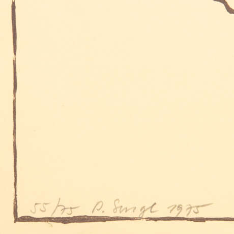 SENGL, PETER (b. 1945), 3 color serigraphs, 1975, 1977 and 1979, - фото 9