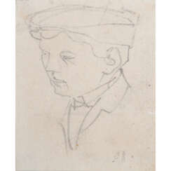 STIRNER, Karl, ATTRIBUED (1882-1943), "Young man with cap",