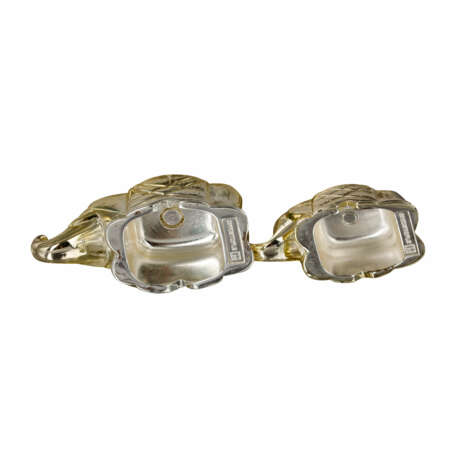 CHRISTOFLE Pair of paperweights, silver plated, 20th c., - Foto 5