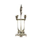 WMF 4-burner Art Nouveau figural chandelier, silver plated, circa 1910. - Foto 4
