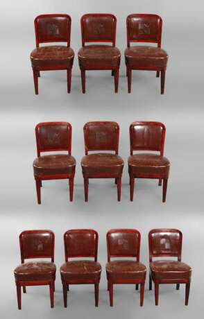 Zehn Stühle Art déco - фото 1