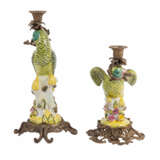 WONG LEE 1895, pair of figural candlesticks, - фото 2