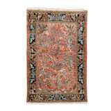 Oriental carpet made of KASHMIR silk, 20th century, 160x104 cm. - Foto 1